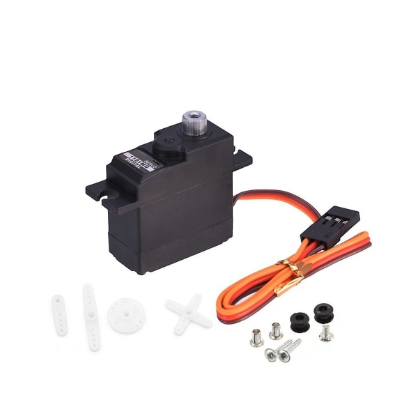 18g 3,5 kg:n metallivaihteinen digitaalinen servo ja servovarsi -1181mg 144001 144007 124007 124019 RC-autoon