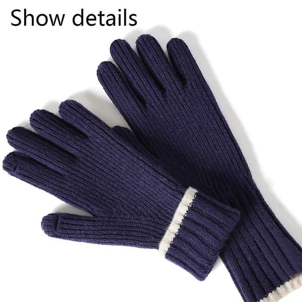Dam Twist Stickad Med Touch Screen Palm Patch