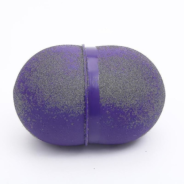 Hoppboll leksak Balansbräda med handtag Explosionssäker övning studsande boll Purple