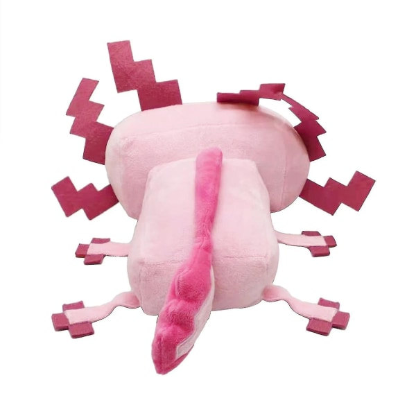 Minecraft pehmolelu Harvinainen Axolotl Pehmeä Pehmo Täytetty Eläinlahja 11,8 Tuumaa