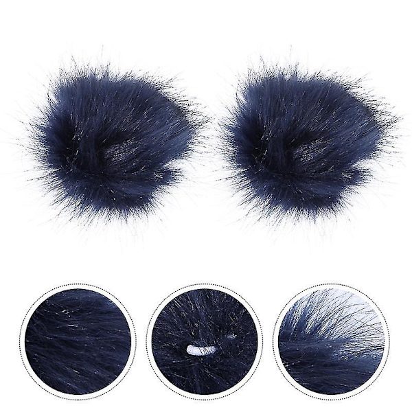 2 st hattar ullboll accessoarer