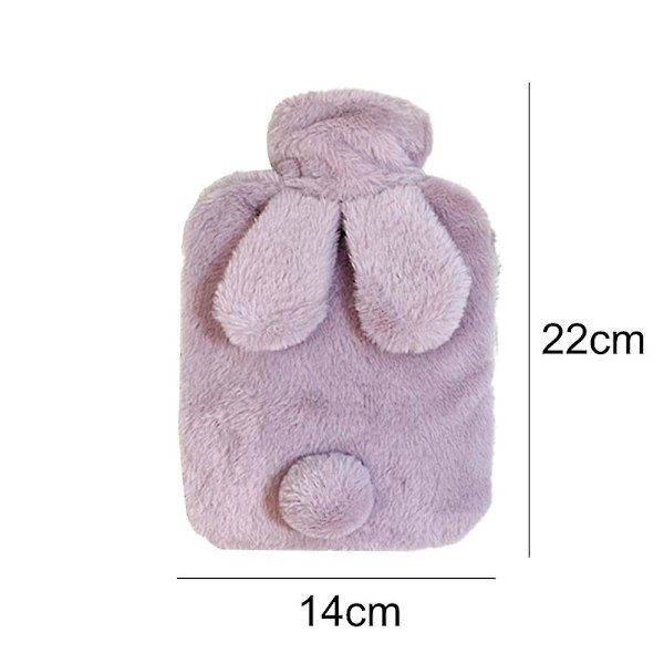 Kuum vesipullo kannella 500ml Kuum vesipussi Niskalle, Olkapääkipu, Kuukautiskivut, Kuum kompressio ja Kylmähoito, Jalat ja Sänky lämmitin 500ML style 4
