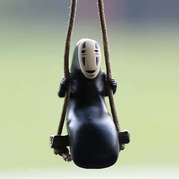 Hayao Miyazaki henkisesti keinuva miesfiguurit lelut auton kaulakoriste