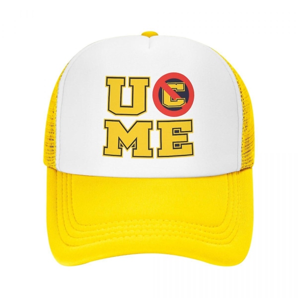 Klassisk Wwe John Cena U Cant See Me Trucker Hat Kvinder Mænd Personlig Justerbar Unisex Baseball Cap Udendørs Trucker Hat Camouflage