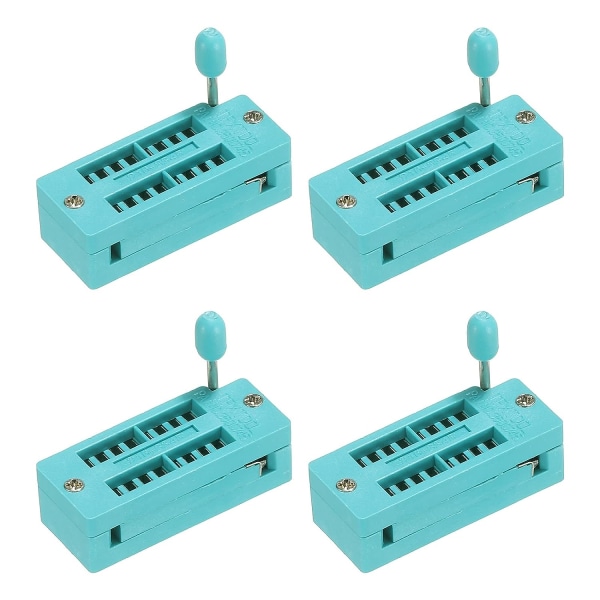 Universal IC Test ZIF Socket 16 Pin 2,54 mm Pitch för mikrokontroller, Chip,  Breadboard, Program IC, 4 Pack 57cd | Fyndiq