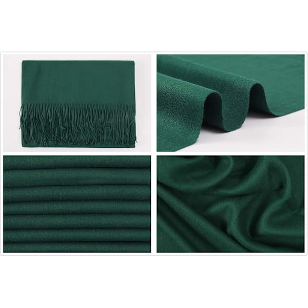 Skjerf til dame Pashmina sjal og omslag til bryllup Skjerf til dame Vinter Rød Red