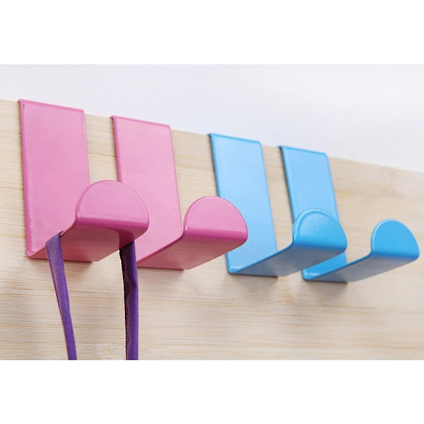 Over The Door Cubical Wall Panel Utility Rack Hanger Hook Metal Partition Storage Organizer Set For Coat Clothes,towel,wreath,key,garage,kitchen,bathr