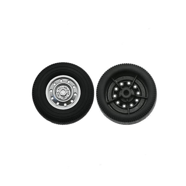 8 st gummihjul däck däck för D12 Mini 1/16 Rc lastbil bil reservdelar tillbehör