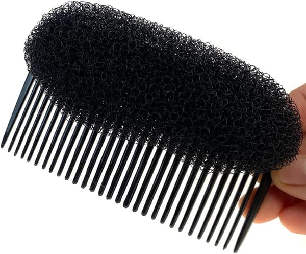 2-pack Dam Hårstyling Clip Stick Bun Maker Flätverktyg Håraccessoarer Charmiga Bump It Up Volyminlägg Gör Bikupa Hårstyler Hårkam