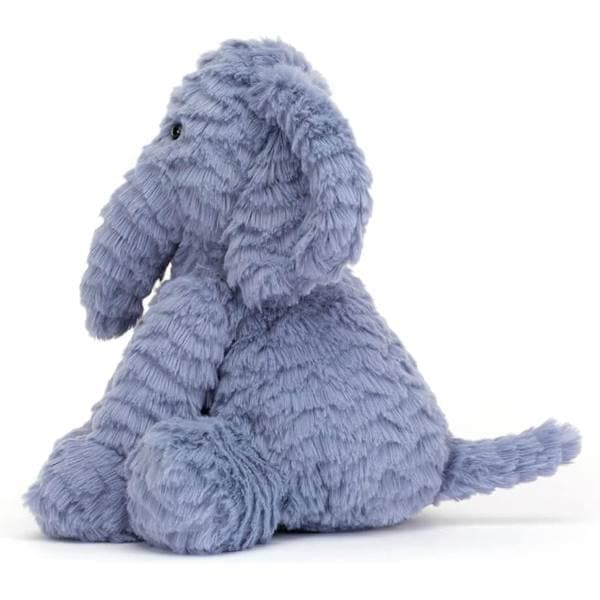 Fuddlewudle Elefant Plyschleksak, Medium 20-23cm - Elefant Plyschleksak - Klassisk Barnpresent 薰紫紫