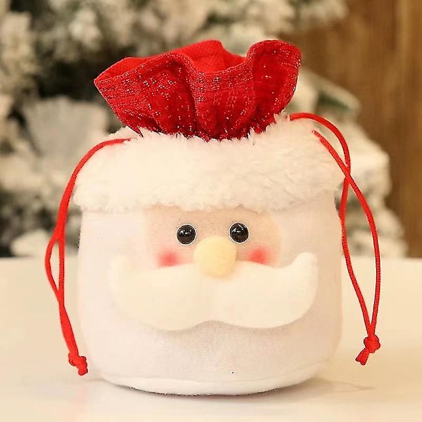 Julekonfektpose Æblepose Julepynt Gavepose Super Sød Juleæblepose Gavepose (6 stk)