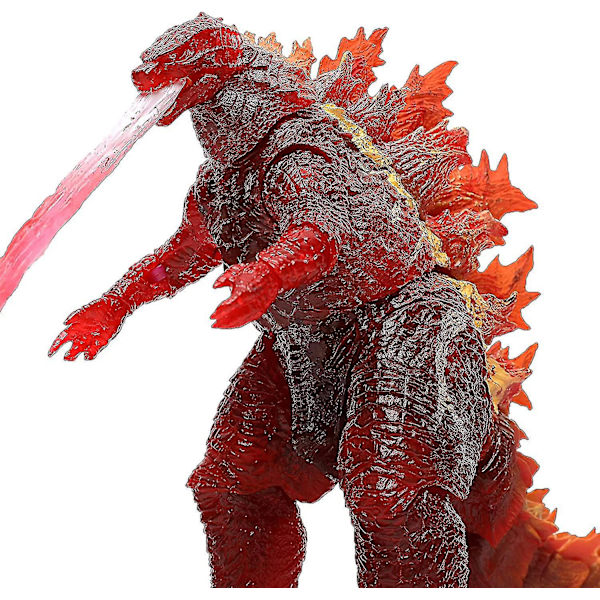 Godzilla Actionfigur - King Of The Monsters Leksak (med Atomic Breath)