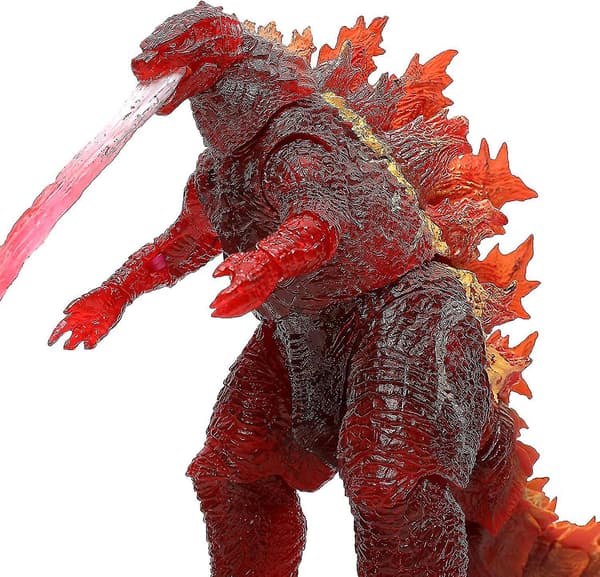 Godzilla Actionfigur - Kongernes Konge Legetøj (med Atomåndedræt)