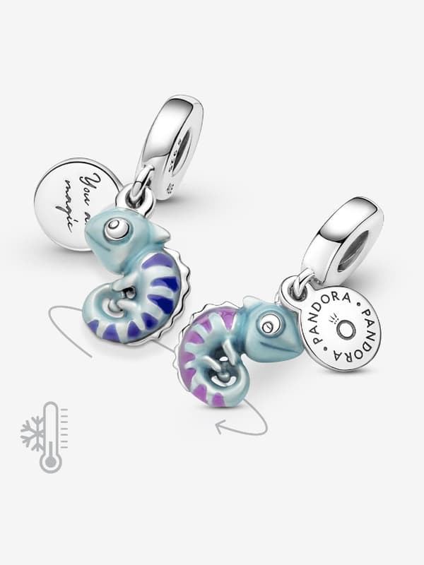 Pandora - Färgskiftande kameleonthänge - Sterling silver