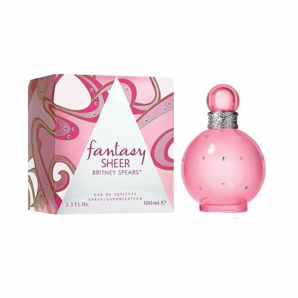 Britney Spears Fantasy Sheer Edt 100ml Läpinäkyvä läpinäkyvä