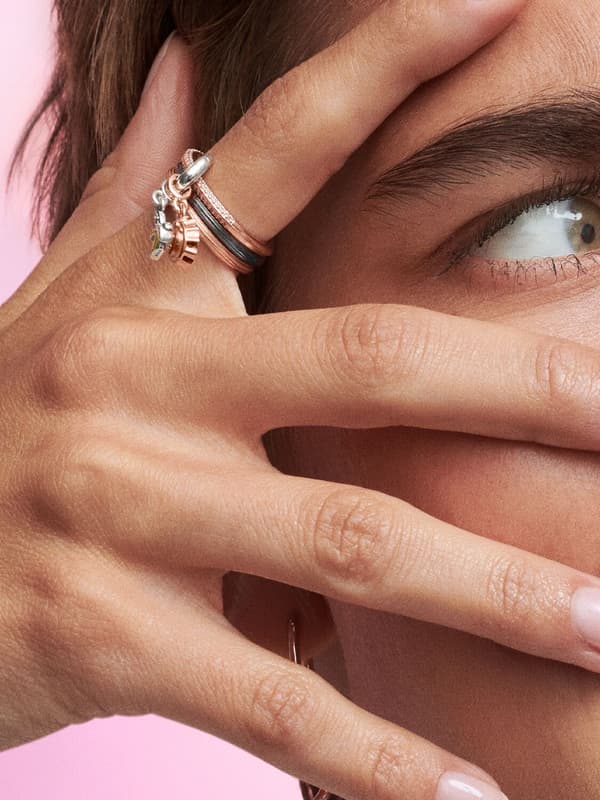 Pandora - P ME Ring - Rutheniumbelægning Circumference: 52mm