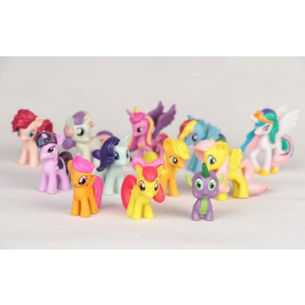 12 My Little Pony -figuuria