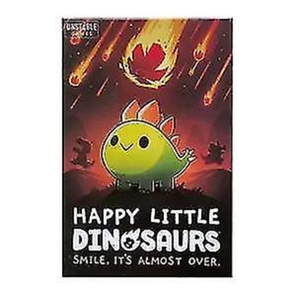 Engelsk Version Happy Little Dinosaurs Happy Little Dinosaur Udvidelsesbrætspil Kort Strategispil Happy Little Dinosaur Basics