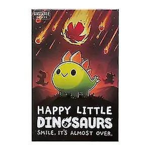 Englanninkielinen versio Happy Little Dinosaurs Happy Little Dinosaurs Laajennus lautapelikorttistrategiapeli Happy Little Dinosaur Basics