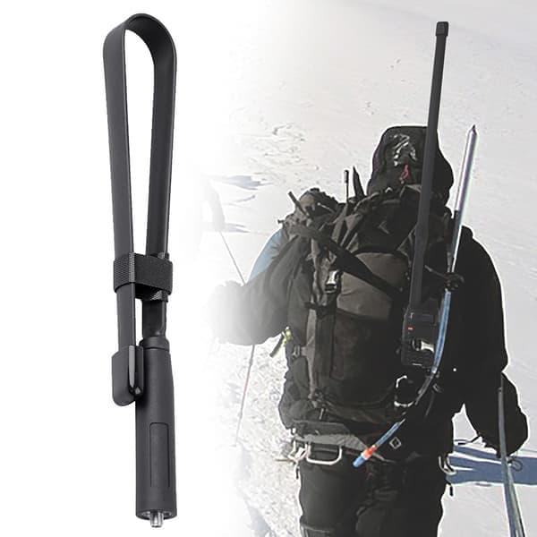 33/48cm sammenleggbar antenne for Baofeng UV5R 48 cm