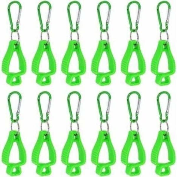Clips til arbejdshandsker, handskebælter med metalkarabiner til bygningsarbejderclips