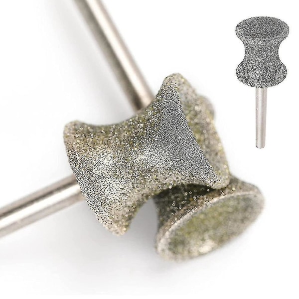 2 stk. Diamant Hundesømfil Bits Til Roterende Værktøj Passer Til Dremel