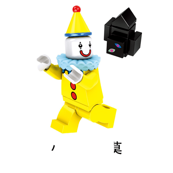 8 st The Amazing Digital Circus Bricks Modellfigur Cartoon Digital Circus Byggklossar Leksak för presenter 8 st