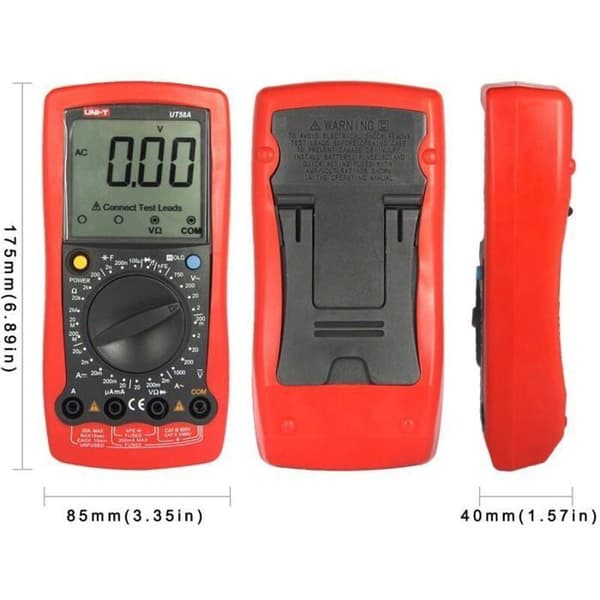 Automatisk bytte presisjon digitalt multimeter, hydraulisk ingeniør digitalt multimeter, amperemeter