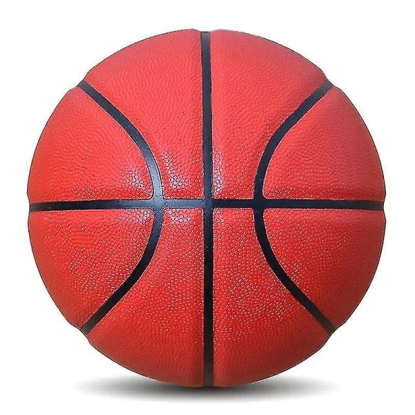 Basketball - Størrelse 7 Træning Basketball Udendørs Spil Øv Sportsbold red