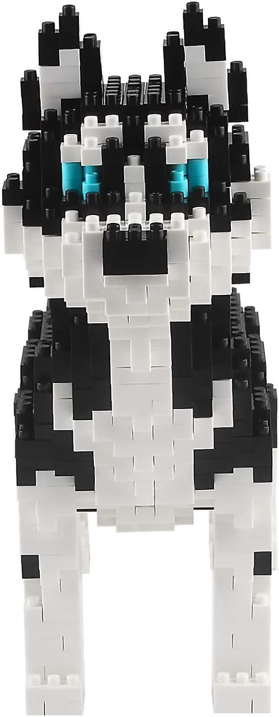 Micro Dog Building Blocks Mini Pet Building Toy Bricks, 950 delar Kljm-02 (husky)