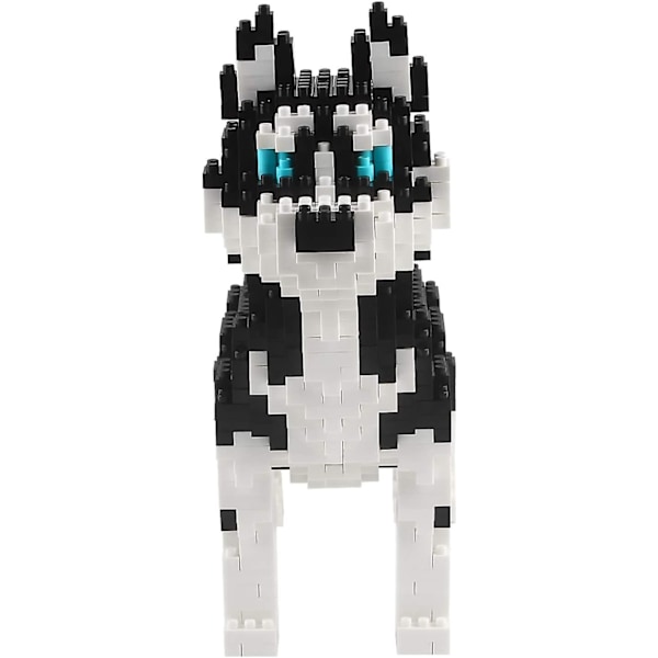 Micro Dog Building Blocks Mini Pet Building Toy Bricks, 950 stykker Kljm-02 (husky)