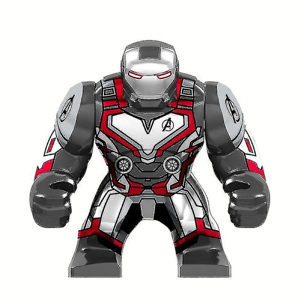 Super sankari rakennuspalikkalelut, koottu rakennuspalikka humanoidimallilelu Iron Man-365458