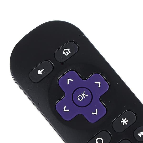 Reservefjernkontroll for Roku1/ 2/ 3/4 med stropp Smart fjernkontroll