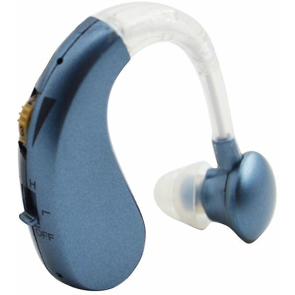 Digitaalinen kuulovahvistin Ge-t10 USB ladattava äänenvahvistin kuulolaitteet 35 tunnin akunkesto sovittimen kanssa 4 silikonikärkeä ja puhdistusharja B