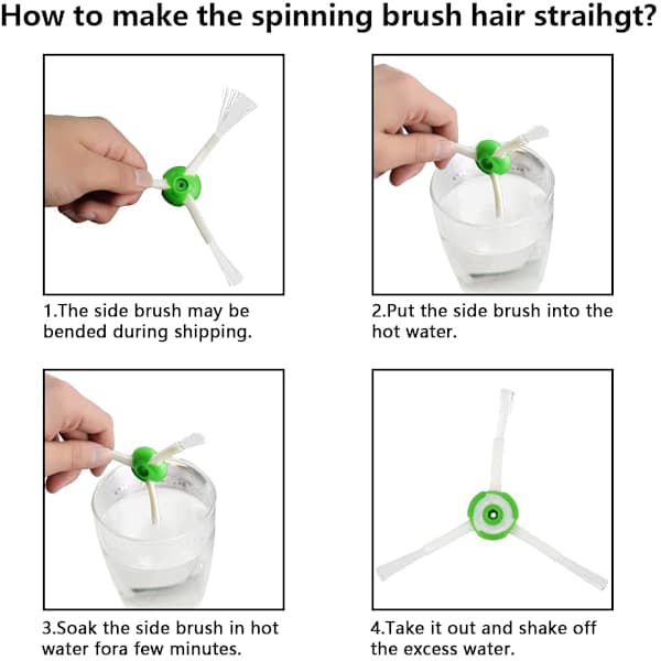 INF Tilbehør til robotstøvsugere iRobot Roomba i7, i7+, E5, E6, i6, i3, i3+ 16 deler
