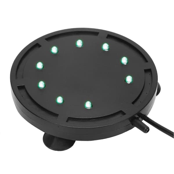 LED Boblestein Akvarium Luftpumpe Oksygendiffusor med EU-plugg, 100-220V