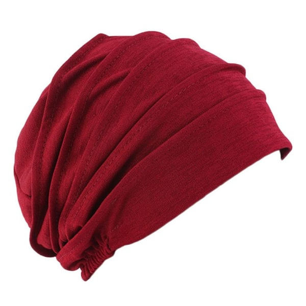 Dame bomull hatt slouch beanies Brown