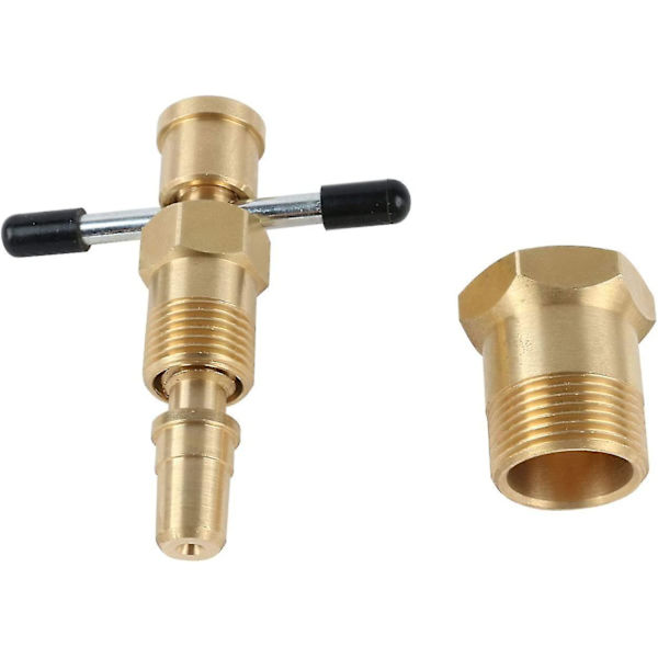 15mm 22mm Rørtræk Ferrule Trækker Reparationsværktøj Massiv Messing Kobberrør Fitting Hy