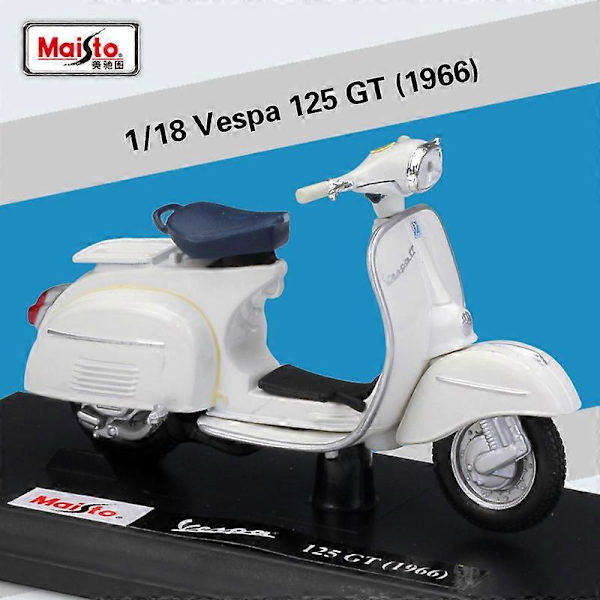 1:18 Vespa P150x 50 98 Gtr Gts 300 Lxv 2013 Sprint 150 Abs Scooter Motorcykel Simulation Legeringsmodell Retro Motorcykel 125 GT