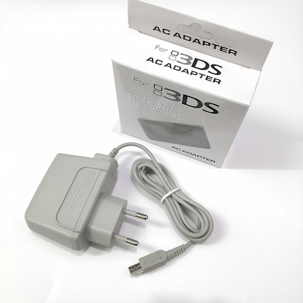 2ds/3ds/ndsi/3dsxl Laddare AC Strömförsörjningssladd Adapter European regulations