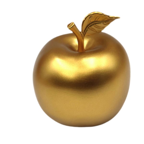 Omena Patsas Yksinkertainen Joululahja Hedelmäveistos Pöydälle Toimistoon Takka Punainen Gold Optional