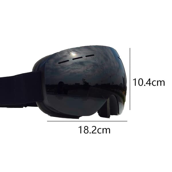 Naisten ja miesten hiihtolasit Pro black frame grey
