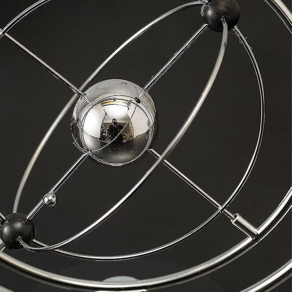 Globusmodell Rotation Perpetual Motion Instrument Magnetisk Prydnad Orbita Newton Pendel Modell Kontor Hus