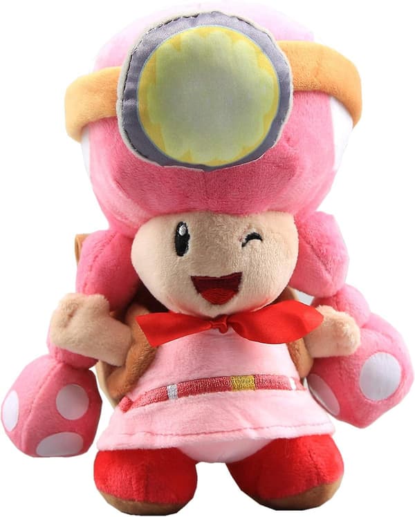 Toad Brigade Toadette Plys 8''