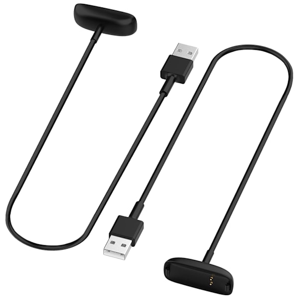 [2-pakning] Laderkabel for Fitbit ACE 3, erstatningsladekabeltilbehør for Fitbit Inspire 2 og ACE 3 2-Pack 1.0 ft