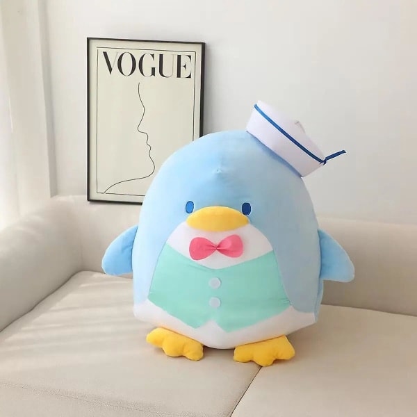 35/50cm Söt Tuxedo Sam Plyschleksak Sanrio Pingvin Docka Fylld Djur Mycket Mjuk Plysch Kramkudde Filt Julgåvor Flickor