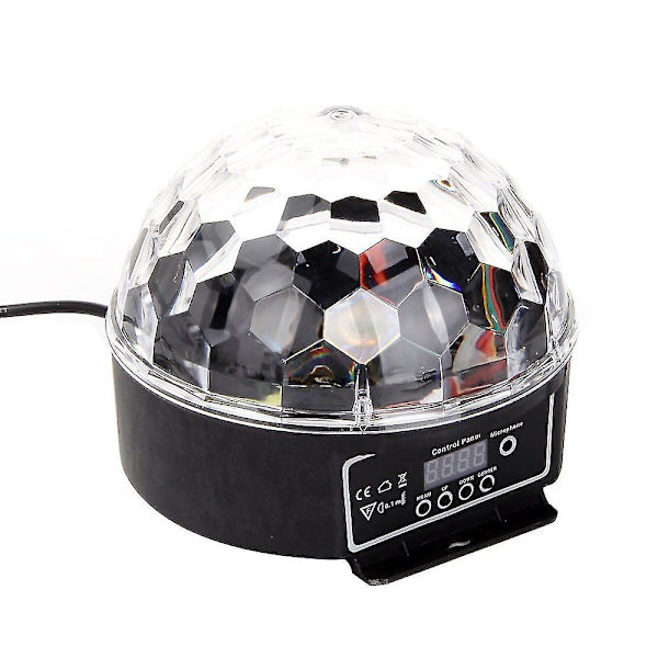 Led Rgb Kristall Magisk Boll Effekt Ljus Dmx Disco Dj Scenljus