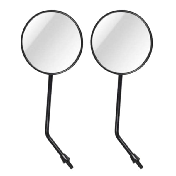 2-pack - Motorcykel Backspegel / Sidospegel Svart