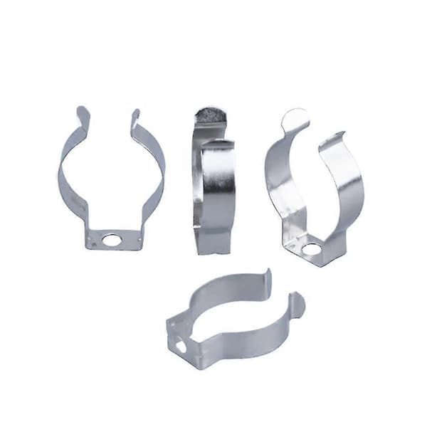 100 stk. LED-lysbase LED-lysstriber Fluorescerende rørholder U-clips Holderbeslag Fluorescerende rør Udskiftningsclips