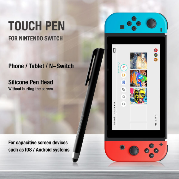 2024 Hot Pen kosketusnäyttö kynäkynä Nintend Switch -puhelimelle Tablet N-kytkin Kosketuskynä kytkimelle